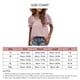 thumbnail image 5 of Camiseta de manga corta abombada,Camiseta de manga corta abombada de jacquard con mangas abullonadas para mujer Camisas de manga corta de jacquard Materiales ecológicos, 5 of 5