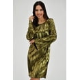 thumbnail image 2 of Vestido plisado de fiesta Roman Fashion /Juvenil, 1200 (Dorado) dorado CH Roman Fashion V-ST-1200-DORADO, 2 of 6