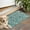 Pitbull Dog and, variant on Poodle Dog and Flower Floral Door Rugs,Washable Non Slip Door Mats Indoor,Decorative Door Mats,Entry Mat Indoor for Entrance,Bedroom,Kitchen,Bathroom,16"x24"