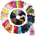 thumbnail image 1 of 50 Couleurs Lastiques Ratter En Velours, Corde Gratter Pour Accessoires De Cheveux Pour Femmes Ou Filles, 1 of 5