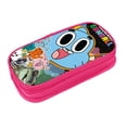 thumbnail image 3 of Amazing World of Gumball Big Capacity Pencil Case, Large Storage Pencil Pouch Pen Case Bag with Zipper, Pencil Case for Office Supplies, 3 of 7