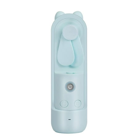 

3 in 1 Mini Handheld Fan USB Misting Fan Power Bank Portable Pocket Desk Fans Rechargeable Mini Spray Fan for Home Office
