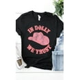 thumbnail image 3 of Retro In Dolly We Trust Graphic Tee T-Shirt, 3 of 9