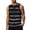 Black0407P&02, variant on S-5XL Men's Tank Tops Striped Crew Neck Mens Sleeveless Shirt Big and Tall Color Block Athletic Sports Men's Muscle Shirt Gray 5XL