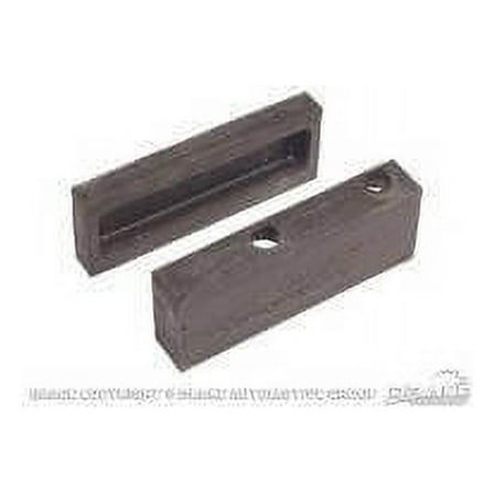 Scott Drake C5ZZ-18500-C 1965-1968 Heater Core End Caps Without A/C