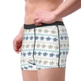 thumbnail image 3 of Bingfone Sea Turtle Men's Underwear - Casual Stretch Boxer Briefs-Small, 3 of 7