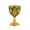Green, variant on simhoa Vintage Goblet Mini Communion Cup for Party Supplies Anniversary Bar Copper