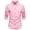 Pink, variant on Hvyesh Men Dress Shirts Spring Long Sleeve Wrinkle-Free Work T-Shirt Casual Button Down Shirts Business Party Dress Shirts
