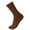 Coffee, variant on Dlentnea Kids Crew Socks Boys Girls Classics School Uniform Sports Breathable Casual Solid Color Sock