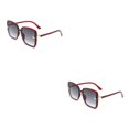 thumbnail image 1 of Guardurnaity Gafas de sol rectangulares para mujer, para acampar al aire libre, viajar, Cosplay, gafas de protección solar, gafas para banquetes, Type3 NO3, 1 of 1