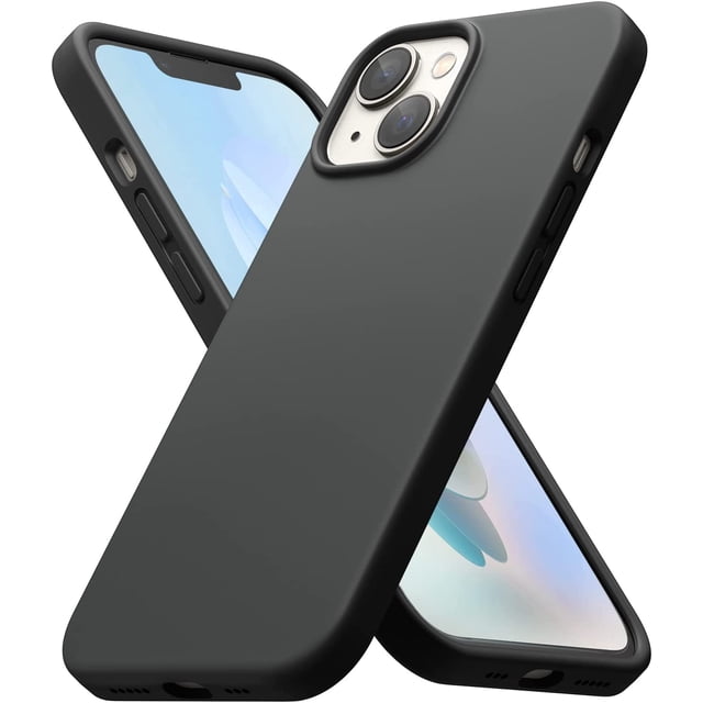 Funda Para iPhone 14 Plus Ringke Silicon Semirrígida Negro Ringke Silicon