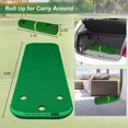 thumbnail image 3 of Golf Putting Mat, Golf Putting Green for Indoor/Outdoor, Golf Practice Mat with 1 Putter, 6 Golf Balls, 1 Movable Cup, and 1 Border, 3 of 6