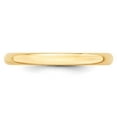 thumbnail image 2 of Primal Gold 10 Karat Yellow Gold 2.5mm Half Round Band Size 12, 2 of 4