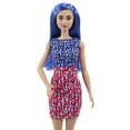 thumbnail image 5 of Barbie Scientist Fashion Doll Dressed in Lab Coat & Flats with Blue Hair & Microscope Accessory, 5 of 6