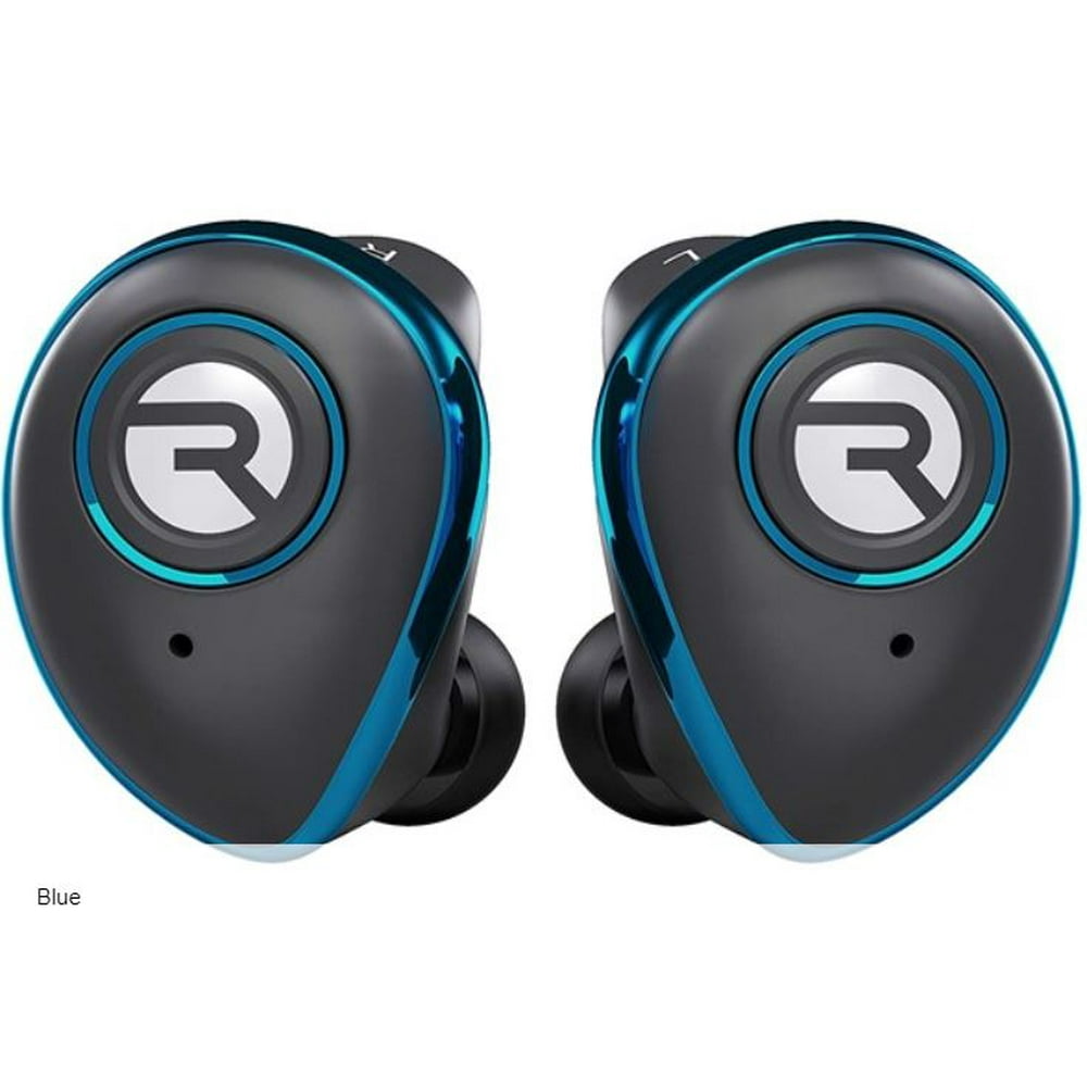Raycon E50 Wireless Earbuds Headphones + Mic + Case Blue New Walmart