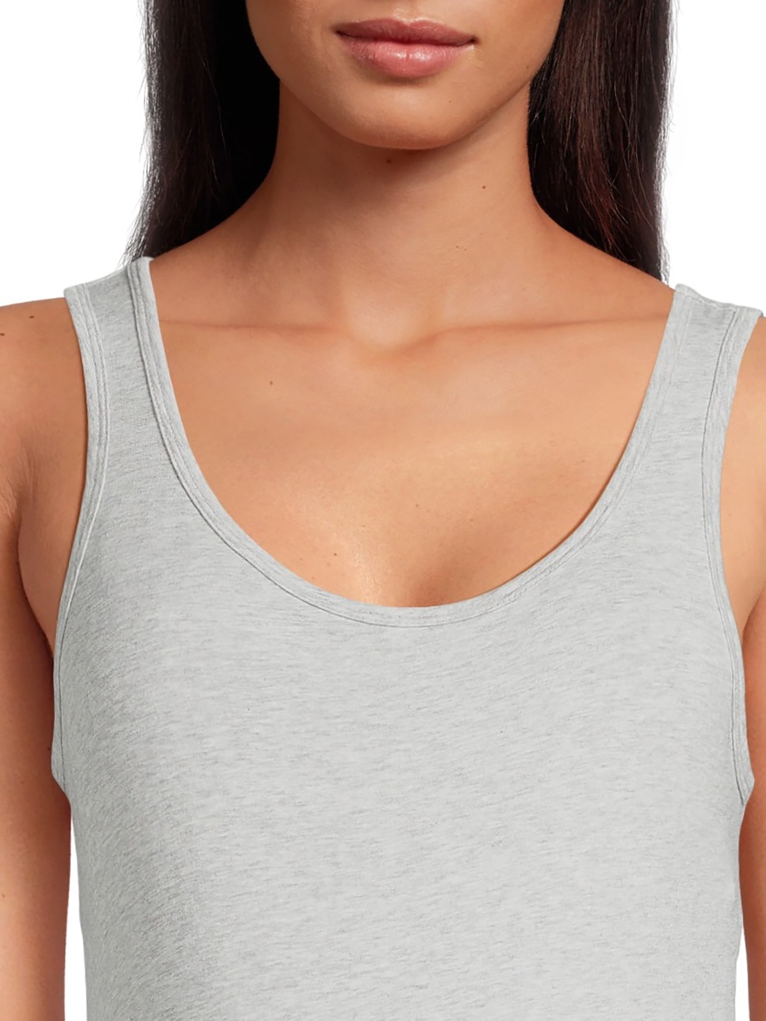 Time and Tru Maternity Essentials Non Shirred Tank, Sizes S-XXL