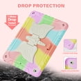 thumbnail image 5 of Kids Shockproof Case Cover For iPad 7th 8th 9th Generation 10.2 inch with Kickstand & Strap & Pencil Holder, 5 of 7