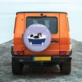 thumbnail image 6 of Yiaed Bernese Mountain Dog Sitting Bath Tub Print Print Tire Wheel Cover, tire covers for trailers,rv wheel covers,rv tire covers, camper tire covers,tire covers for cars-16 inch, 6 of 6
