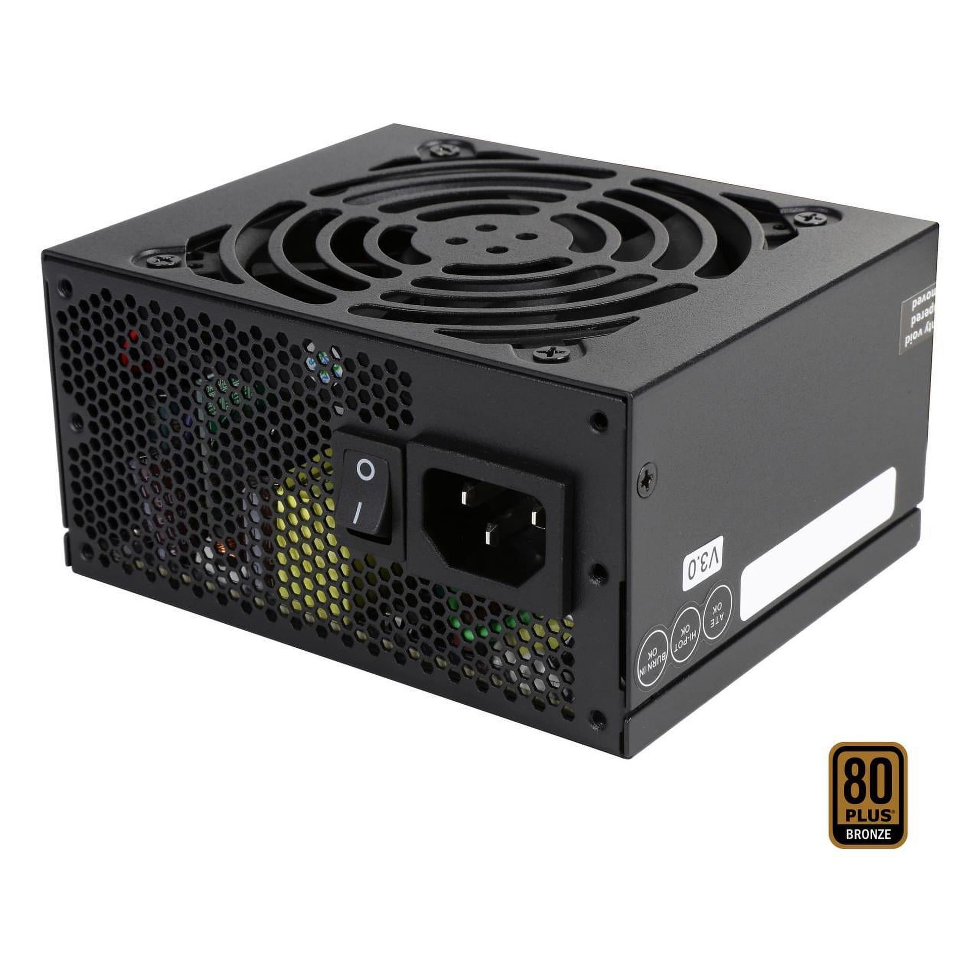 SilverStone SFX Series SST-ST45SF-V3 450 W SFX 80 PLUS BRONZE Certified Active PFC Power Supply