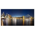 thumbnail image 2 of Cityscape Sydney Nightfall Panorama - Cityscape Canvas Print, 2 of 3