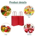 thumbnail image 5 of IN-JOOYAA Multi Color Gift Bags Small Size Kraft Paper Gift Bags with Handles 12 Pcs (Rainbow, 5 x 3.1 x 8.2 in), 5 of 6