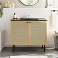 thumbnail image 1 of Modway Chaucer Meuble-Lavabo de Salle de Bain 36 Pouces en Chêne Noir, 1 of 10