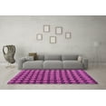 thumbnail image 3 of Ahgly Company Indoor Rectangle Abstract Pink Modern Area Rugs, 2' x 3', 3 of 4