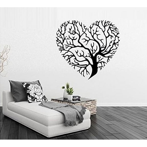 Tree HEART #2: ~ WALL DECAL, HOME DECOR 20" X 22"