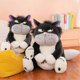 thumbnail image 2 of Angry Cat Plush Toy, Cute Cat Stuffed Animal Soft Kawaii Anime Plush Evil Black Cat Plush Toy For Kids Birthday Christmas, 2 of 5