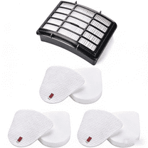 1 3 Pack Filters for Shark Vacuum Filter Replacement, fit Navigator Lift Away NV350 NV351 NV352 NV355 NV356E NV360 NV370 UV440 UV490 UV540 CU500 Cleaner, Compare to Parts XFF350 & XHF350