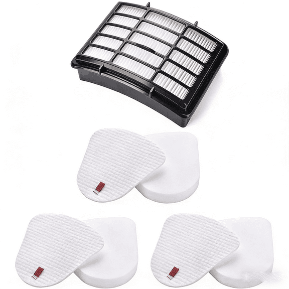 1 3 Pack Filters for Shark Vacuum Filter Replacement, fit Navigator Lift Away NV350 NV351 NV352 NV355 NV356E NV360 NV370 UV440 UV490 UV540 CU500 Cleaner, Compare to Parts XFF350 & XHF350