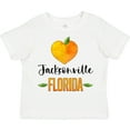 thumbnail image 3 of Inktastic Jacksonville Florida Orange in Heart Boys or Girls Toddler T-Shirt, 3 of 5