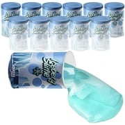 Squeeze Craft Iceberg Slime - Pack of 12 Snowy Sludgy Gooey Fidget Kit for Sensory and Tactile Stimulation, Stress Relief, Gift Prize, Party Favor, Educational Game