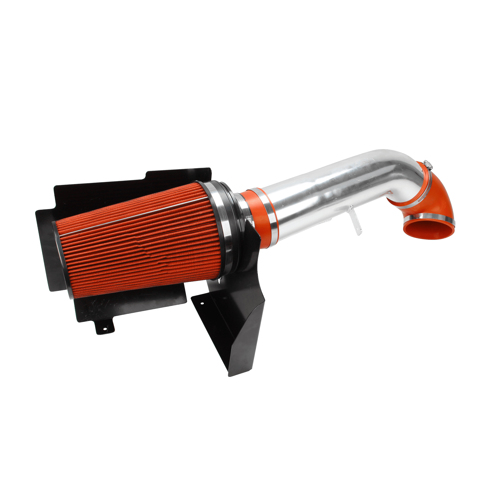 4" Cold Air Intake Kit Heat Shield for 1999-06 GMC Sierra 1500/2500/3500 RED