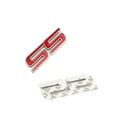 thumbnail image 3 of 3D Metal Black White Red Logo SS Emblem Car Badge Trunk Decal Fit For Chevrolet Fit For Camaro SS Sticker Accessories, 3 of 7
