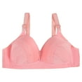 thumbnail image 1 of FhsagQ Soutien-Gorge Femme Soutiens-Gorge Résille sous-Vêtements pour Femmes Rehausseur Sans Armature Confort Soutien-Gorge Ajustable Soutiens-Gorge pour Femmes Culottes Ouvertes Soutiens-Gorge pour Femmes Robe Rouge 42, 1 of 3