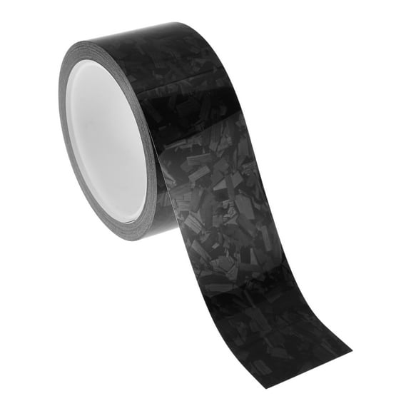 Unique Bargains Pinstripe Tape 30mmx8.5m Forging Pattern Car Stripes Pinstripe Decals for Car Motorcycle and Boat Racing Stripes DIY Stickers Black 1 Pcs