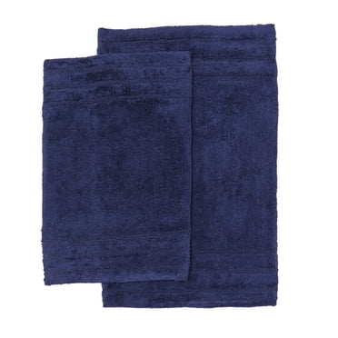 Homewear Sanibel End Border Cotton Bath Rug Set 2-Pc.