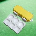 thumbnail image 1 of Ethern Billiard Chalk Holder with Multiple Slots Cue Stick Billiard Accessory Organizer yellow, 1 of 9