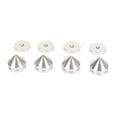 thumbnail image 2 of Speaker Spike Pads, 4PCS High Density  Isolation Feet Pads Easy Installation Shock Absorption  For Subwoofer For Recorder Black,Silver,Rose Gold, 2 of 8