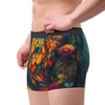 thumbnail image 2 of Honeii Colorful Owl Forest Print Mens Boxer Briefs Breathable,Boxer Brief for Men, Moisture-Wicking Underwear-XX-Large, 2 of 5