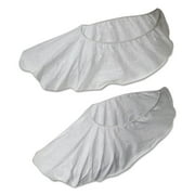 Boardwalk Disposable Shoe Covers White X-Large 50 Pair/Pack 00031XL