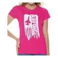 thumbnail image 1 of Awkward Styles American Flag Airforce Women Shirt Stripes and Stars USA Airforce Women T shirt USA Pride 4th of July Airforce Tshirt for Women United States Patriotic Airforce Women T-shirt, 1 of 4