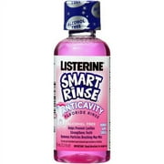 Listerine Smart Rinse 3.2 Fl. Oz. Bubble Gum Shield Anticavity Mouth Wash