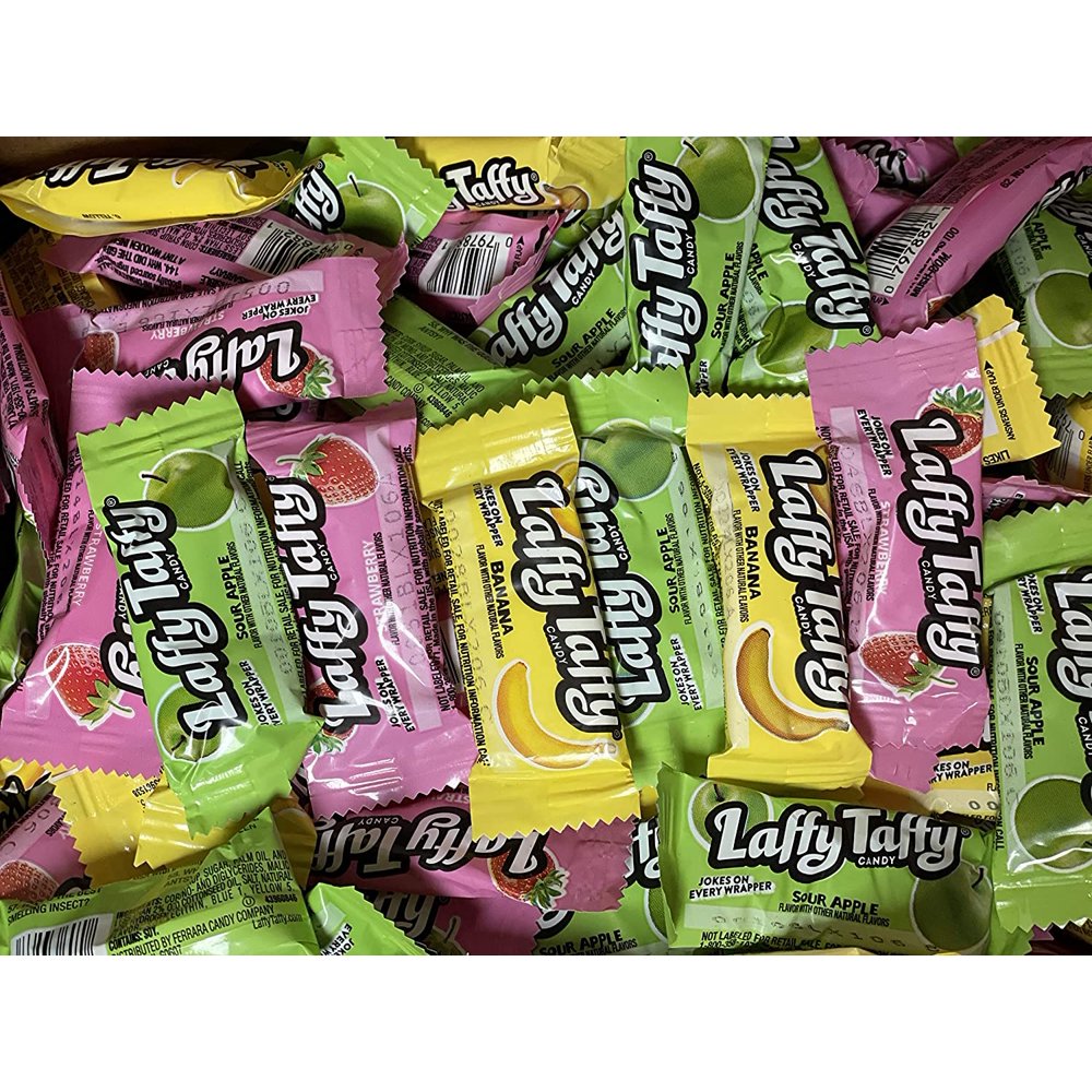 Laffy Taffy Assorted Fruit Flavors 3 LB (Strawberry,Banana,Green apple)