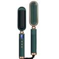 thumbnail image 1 of Professional Heated Hair Straightener & Curler with Negative Ions, PTC Ceramic Heating & Double-Layer Anti-Scalding, Adjustable Temperature for Salon-Quality Results, 1 of 5