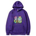 thumbnail image 1 of Lyrical Lemonade Lemon Print Plus Velvet Hooded Sweatshirt For Men And Women, 1 of 2