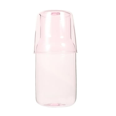 Pavo 1 Set of Household Water Jug Convenient Glass Carafe Bedroom Bedside Carafe Drinking Accessory