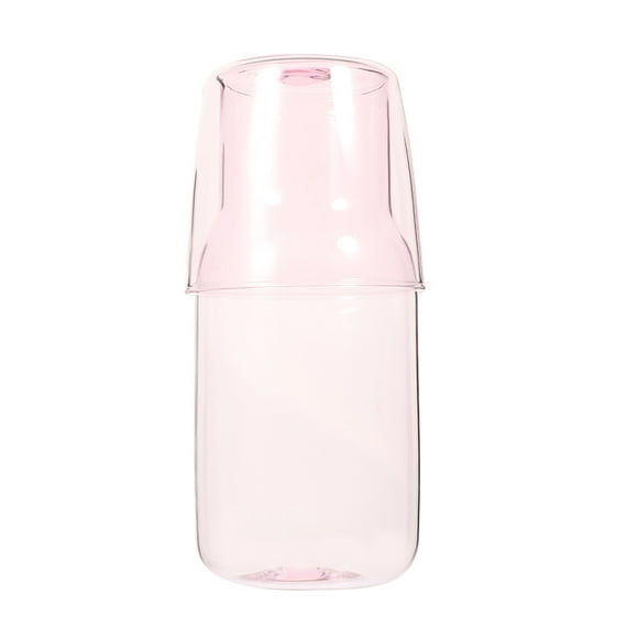 1 Set of Household Water Jug Convenient Glass Carafe Bedroom Bedside Carafe Drinking Accessory