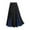 Blue, variant on Samickarr Medieval Vintage Goth Steampunk Skirt For Women High Waist Renaissance Skirt Vintage Gothic Long Skirt Plus Size Lace Patchwork Bandage Pleated Midi Skirt